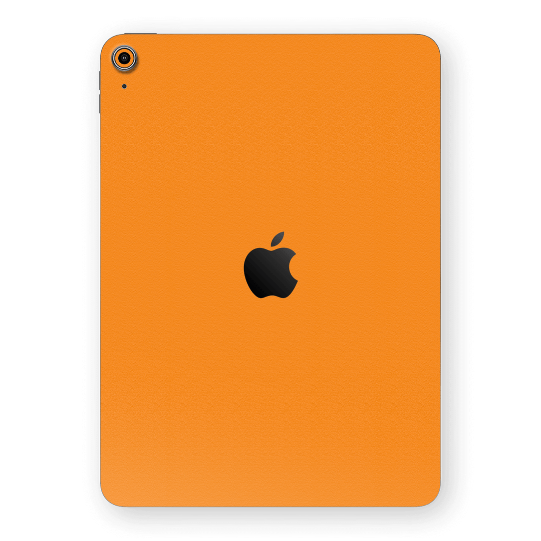 iPad 10.9” (10th Gen, 2022) Luxuria Sunrise Orange Matt 3D Textured Skin Wrap Sticker Decal Cover Protector by EasySkinz | EasySkinz.com