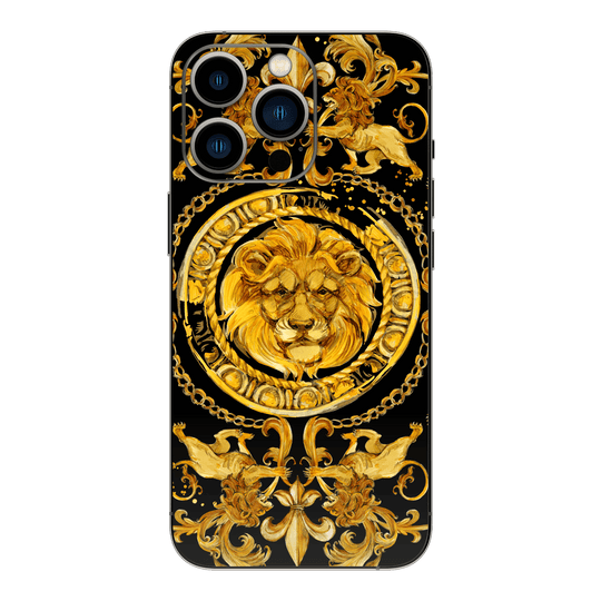 iPhone 15 Pro MAX SIGNATURE Baroque Gold Ornaments Skin - Premium Protective Skin Wrap Sticker Decal Cover by QSKINZ | Qskinz.com