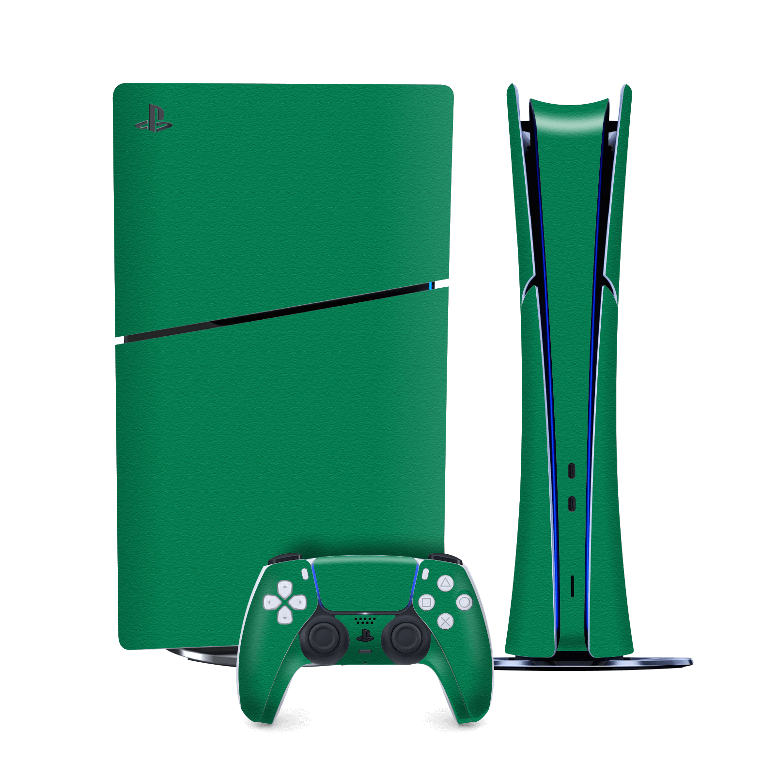 PS5 SLIM (Digital Edition) Veronese Green Skin, Wrap