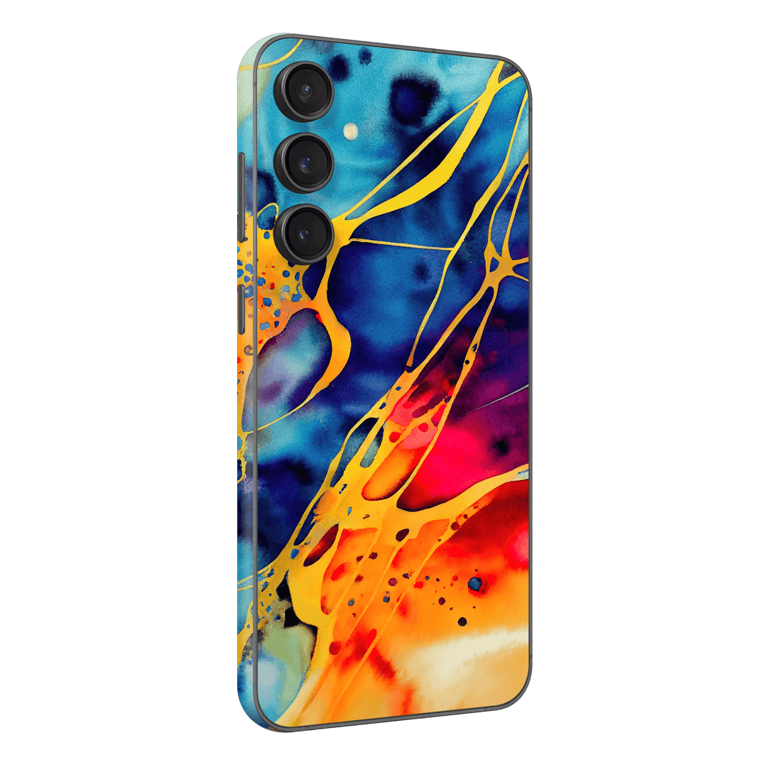 Samsung Galaxy S23 (FE) Print Printed Custom SIGNATURE Five Senses Art Colours Colors Colorful Colourful Skin Wrap Sticker Decal Cover Protector by EasySkinz | EasySkinz.com