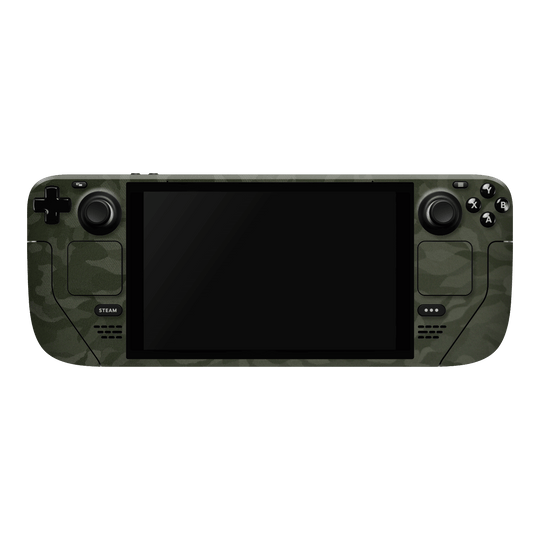 Steam Deck OLED Luxuria Green 3D Textured Camo Camouflage Skin Wrap Sticker Decal Cover Protector by EasySkinz | EasySkinz.com