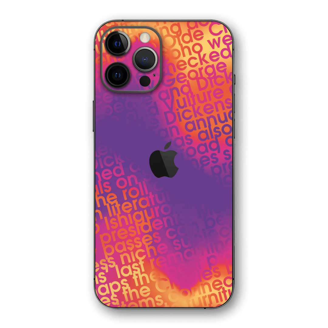 iPhone 12 PRO SIGNATURE Inferno Swirl Skin - Premium Protective Skin Wrap Sticker Decal Cover by QSKINZ | Qskinz.com