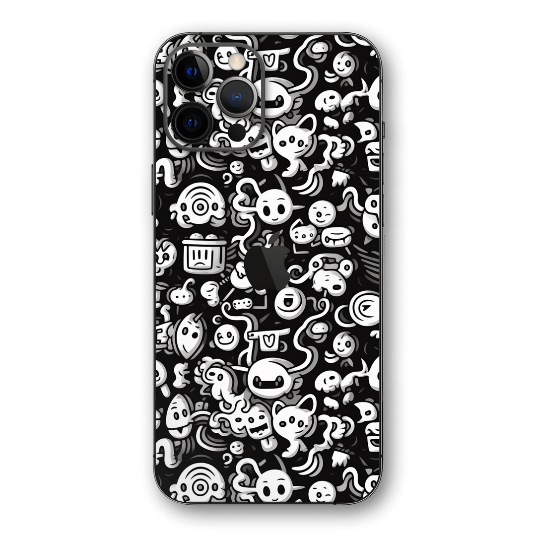 iPhone 12 PRO SIGNATURE Pictogram Party Skin - Premium Protective Skin Wrap Sticker Decal Cover by QSKINZ | Qskinz.com
