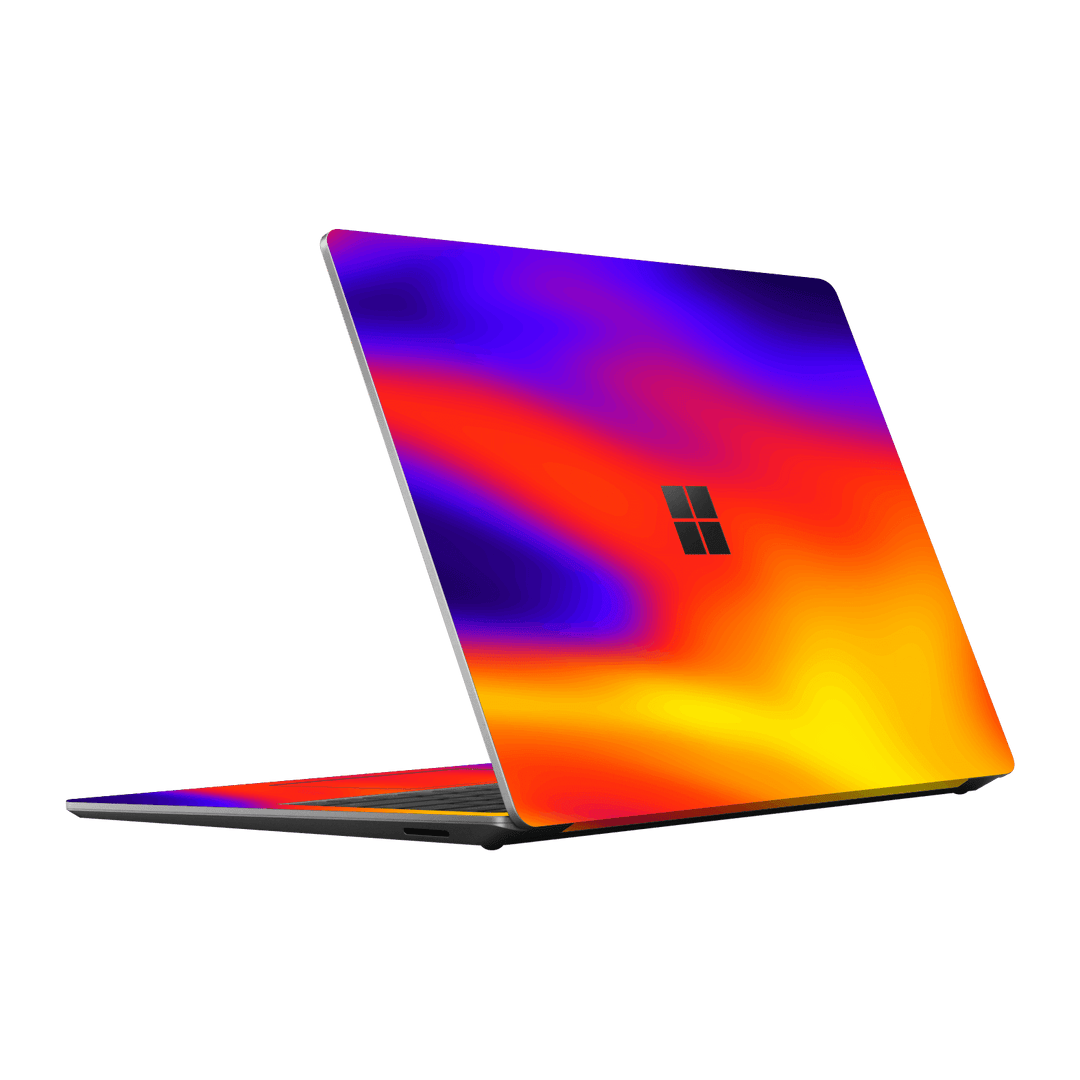 Surface Laptop 5, 15" Print Printed Custom SIGNATURE Infrablaze Infrared Thermal Neon Skin Wrap Sticker Decal Cover Protector by QSKINZ | QSKINZ.COM