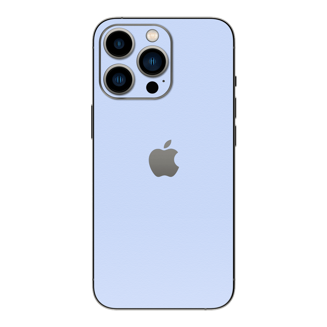 iPhone 15 Pro MAX LUXURIA August Pastel Blue Textured Skin - Premium Protective Skin Wrap Sticker Decal Cover by QSKINZ | Qskinz.com