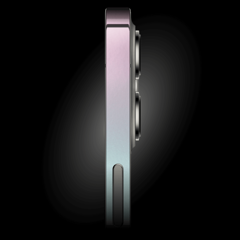 iPhone 15 PRO CHAMELEON AMETHYST Matt Metallic Skin - Premium Protective Skin Wrap Sticker Decal Cover by QSKINZ | Qskinz.com