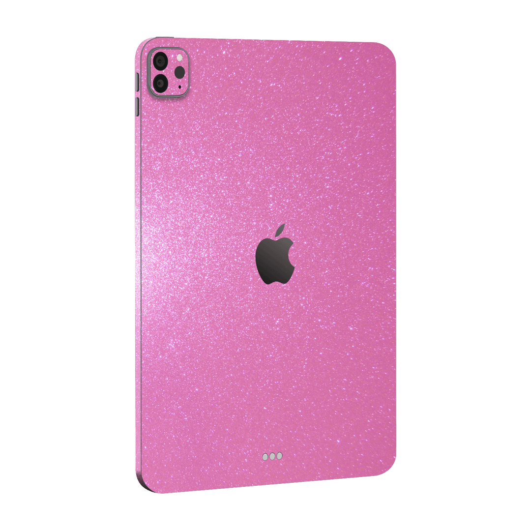 iPad Pro 11" (2022, M2) Diamond Pink Shimmering Sparkling Glitter Skin Wrap Sticker Decal Cover Protector by EasySkinz | EasySkinz.com