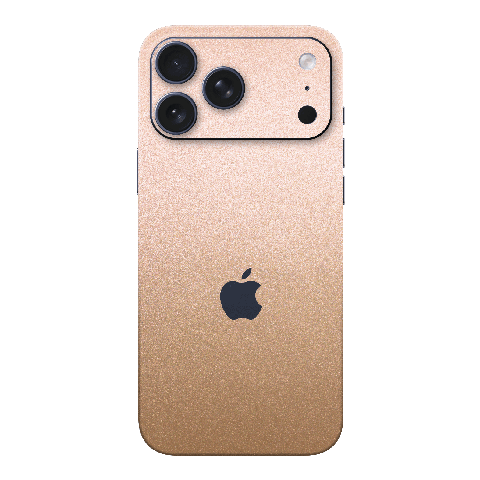 iPhone 17 Pro MAX Rose Gold Metallic Skin, Wrap