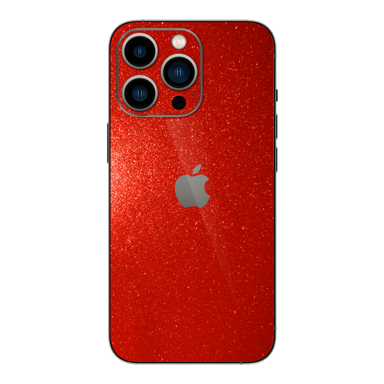 iPhone 15 Pro MAX DIAMOND RED Skin - Premium Protective Skin Wrap Sticker Decal Cover by QSKINZ | Qskinz.com