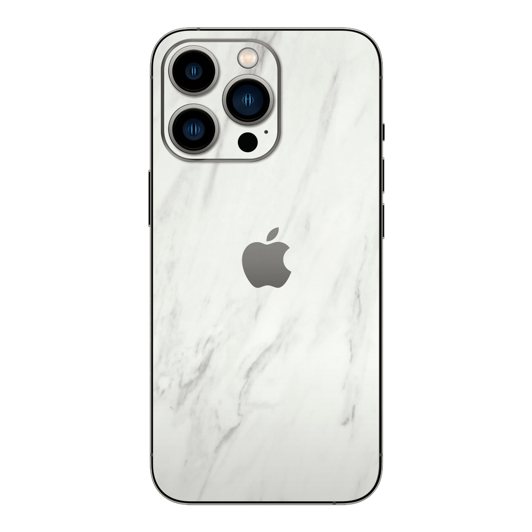 iPhone 15 Pro MAX LUXURIA White MARBLE Skin - Premium Protective Skin Wrap Sticker Decal Cover by QSKINZ | Qskinz.com