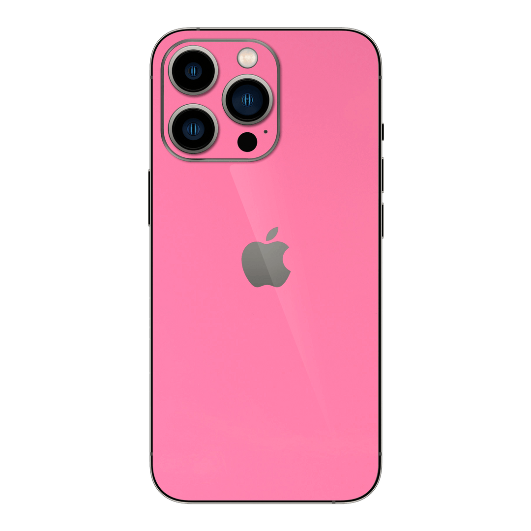 iPhone 15 Pro MAX GLOSSY HOT PINK Skin - Premium Protective Skin Wrap Sticker Decal Cover by QSKINZ | Qskinz.com