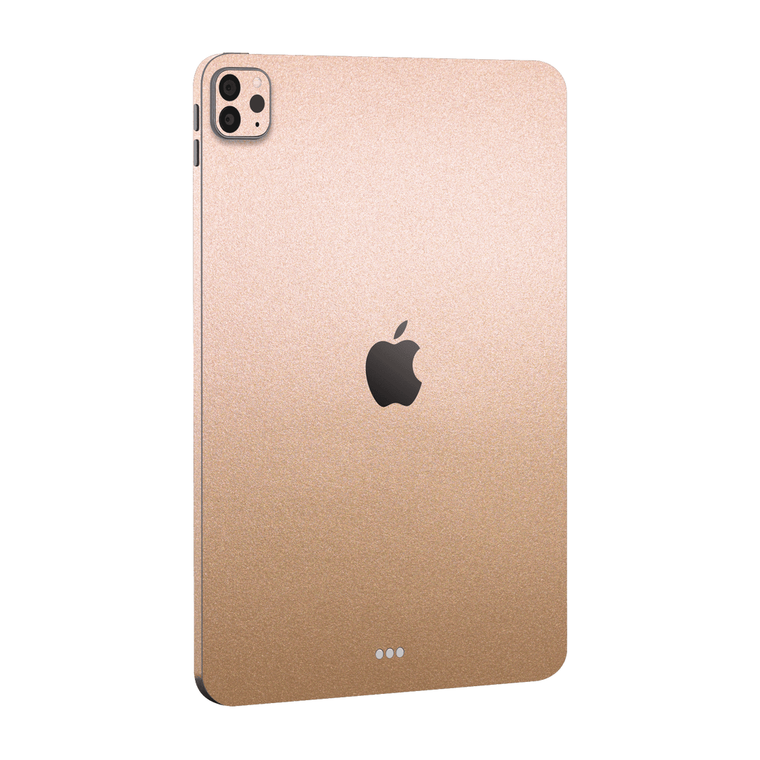 iPad PRO 12.9” (M2, 2022) Luxuria Rose Gold Metallic 3D Textured Skin Wrap Sticker Decal Cover Protector by EasySkinz | EasySkinz.com