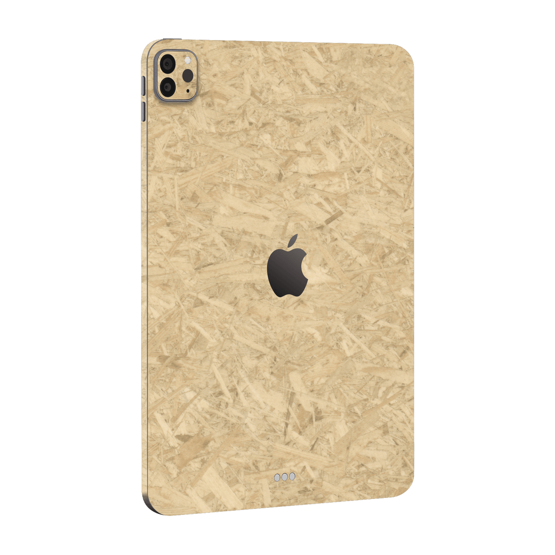 iPad PRO 12.9” (M2, 2022) Luxuria Chipboard Wood Wooden Skin Wrap Sticker Decal Cover Protector by EasySkinz | EasySkinz.com