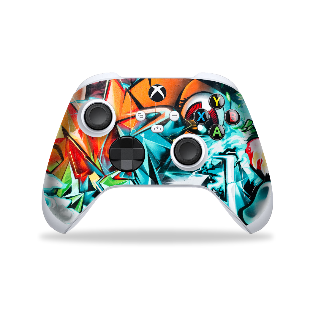 XBOX Series S Controller STREET ART Skin, Wrap