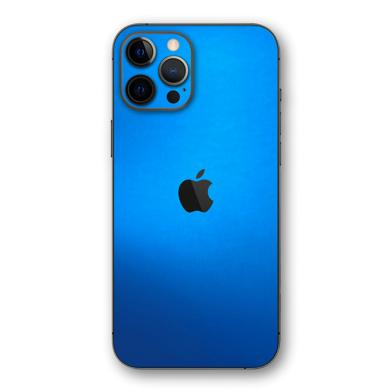 iPhone 12 Pro MAX SATIN BLUE Metallic Skin, Wrap