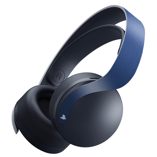 PS5 PlayStation 5 PULSE 3D Wireless Headset Skin - Deep Ocean Blue Matt Matte Skin Wrap Decal Cover Protector by EasySkinz | EasySkinz.com