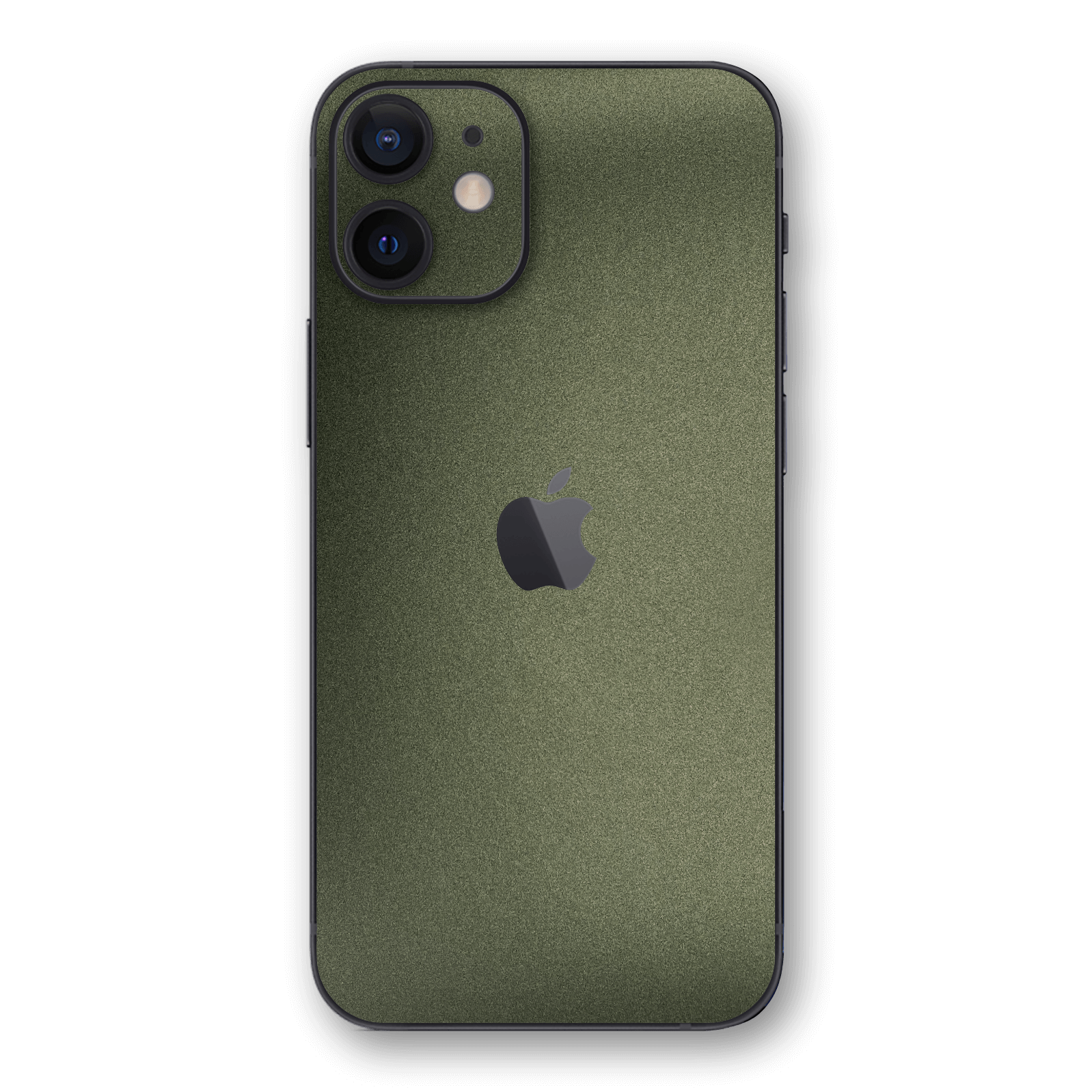 iPhone 12 mini MILITARY GREEN MATT Metallic Skin, Wrap, Decal