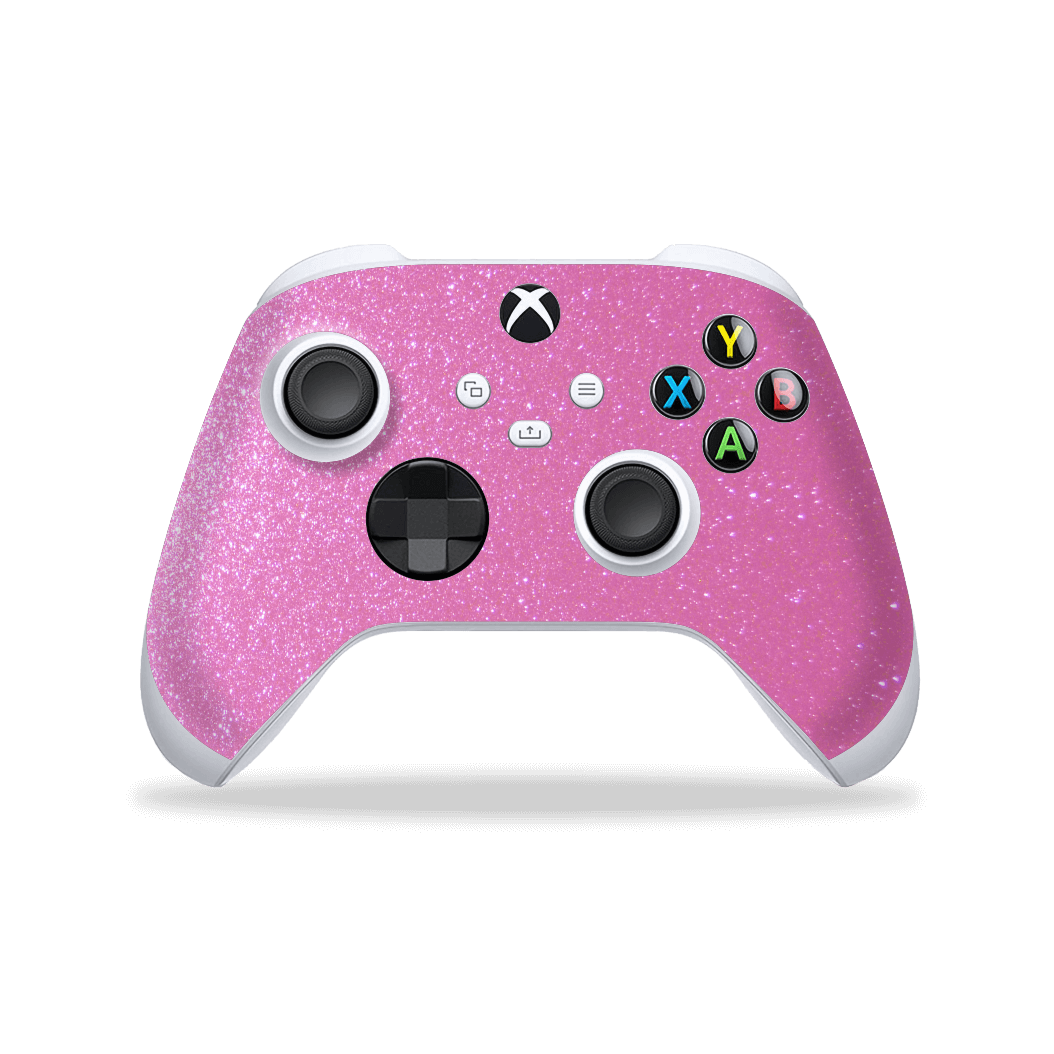 XBOX Series S Controller DIAMOND PINK Skin, Wrap