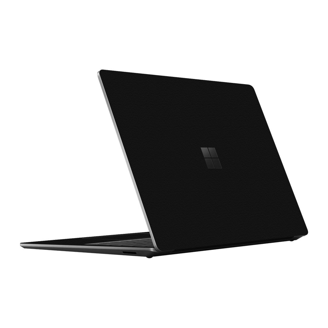 Microsoft Surface Laptop 5, 15" Luxuria Raven Black Matt 3D Textured Skin Wrap Sticker Decal Cover Protector by EasySkinz | EasySkinz.com