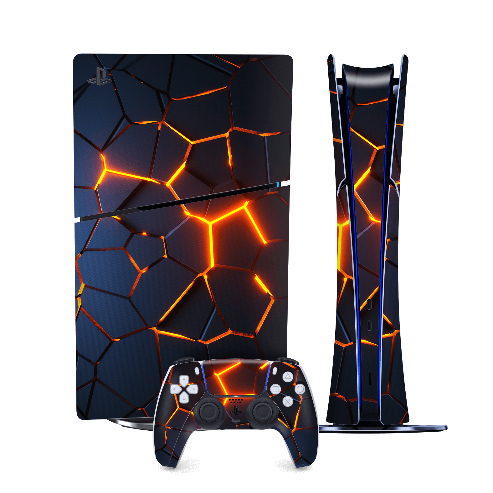 PS5 SLIM DIGITAL EDITION (PlayStation 5 SLIM) Print Printed Custom SIGNATURE the Core Skin Wrap Sticker Decal Cover Protector by QSKINZ | qskinz.com