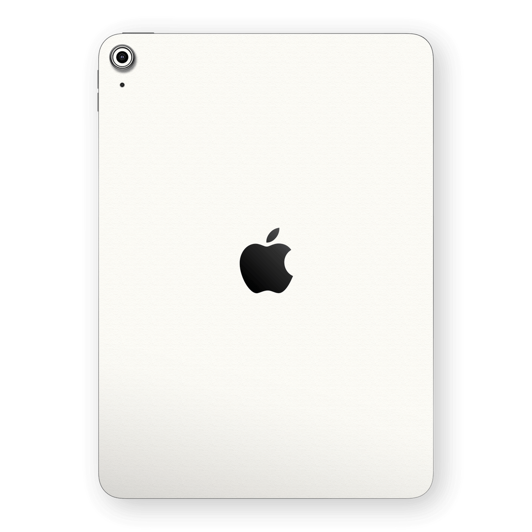 iPad 10.9” (10th Gen, 2022) Luxuria Daisy White Matt 3D Textured Skin Wrap Sticker Decal Cover Protector by EasySkinz | EasySkinz.com
