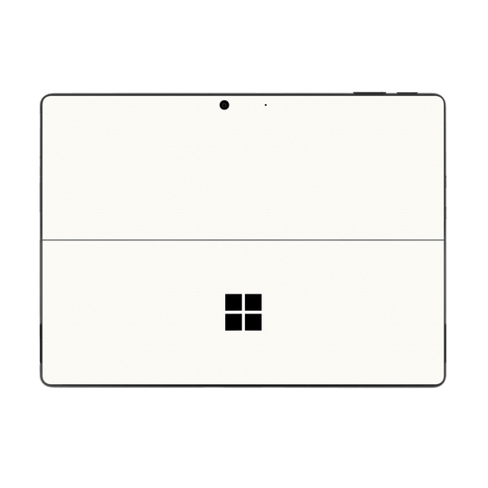 Microsoft Surface Pro 9 Luxuria Daisy White Matt 3D Textured Skin Wrap Sticker Decal Cover Protector by EasySkinz | EasySkinz.com