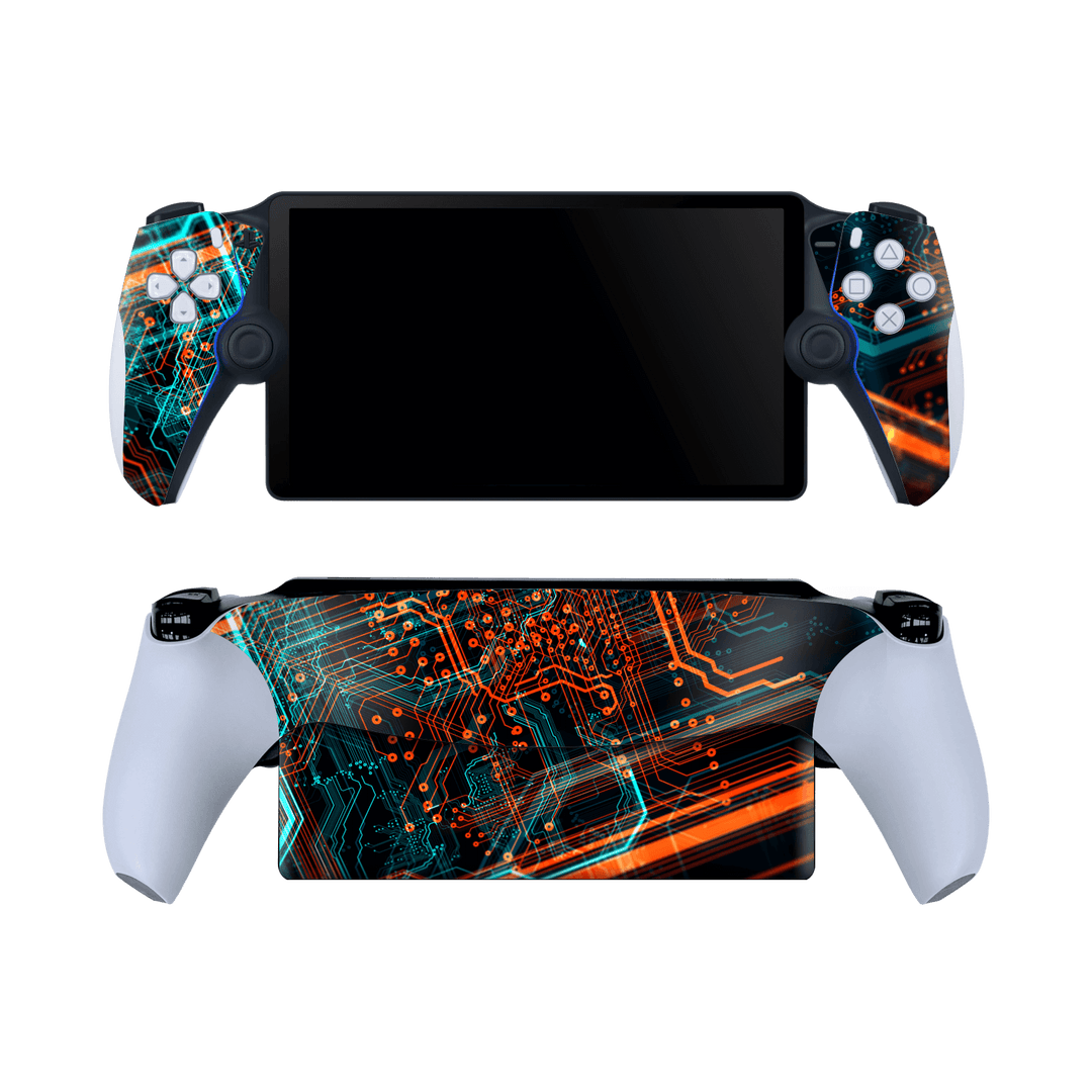 PlayStation PORTAL Print Printed Custom SIGNATURE NEON PCB Board Skin Wrap Sticker Decal Cover Protector by QSKINZ | qskinz.com