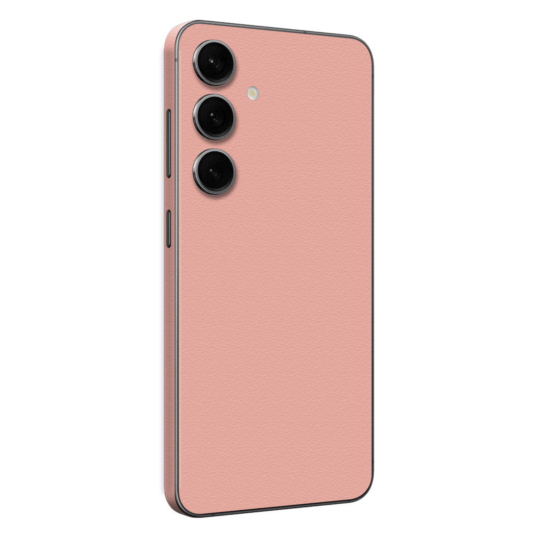 Samsung Galaxy S24 Luxuria Soft Pink 3D Textured Skin Wrap Sticker Decal Cover Protector by EasySkinz | EasySkinz.com