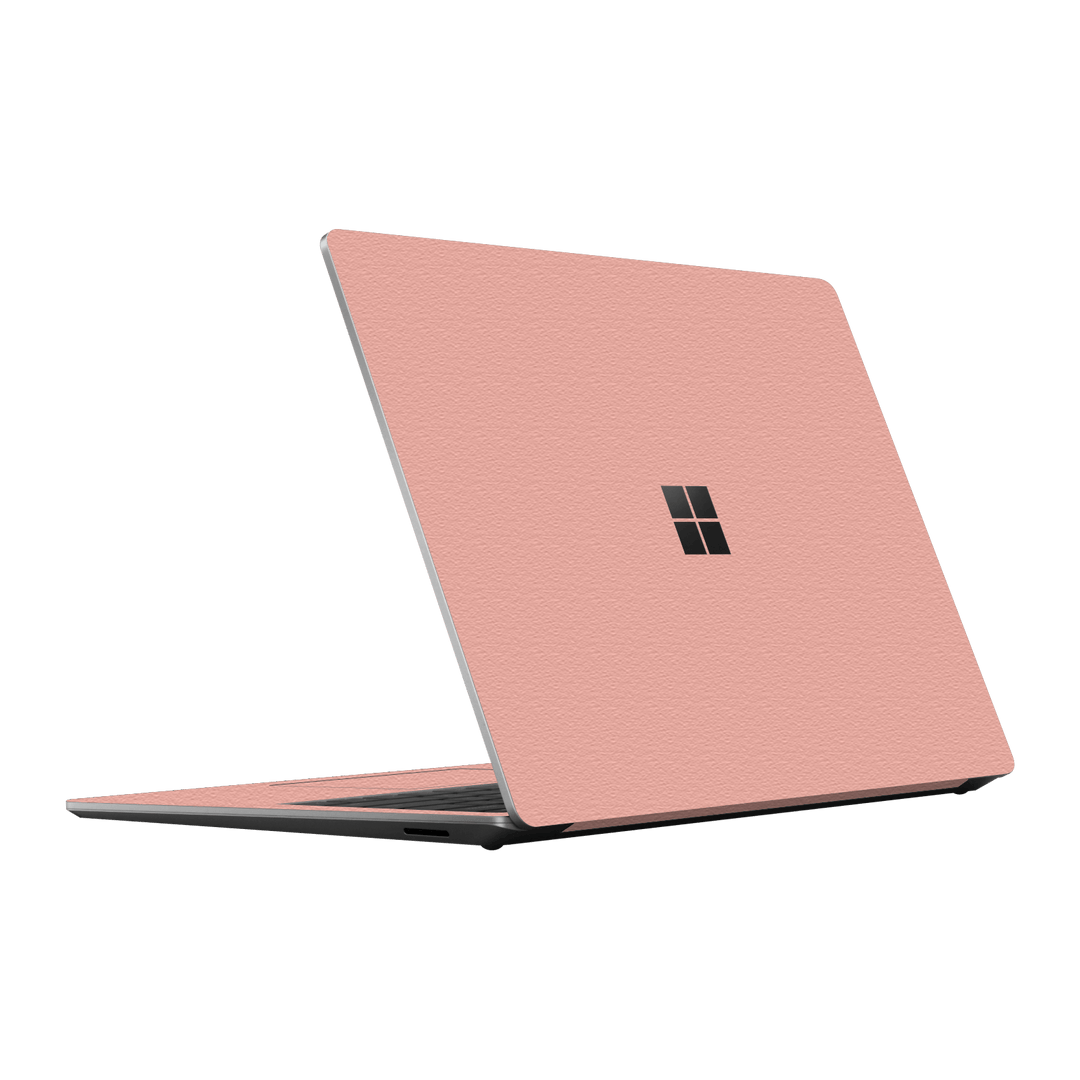 Microsoft Surface Laptop Go 3 Luxuria Soft Pink 3D Textured Skin Wrap Sticker Decal Cover Protector by EasySkinz | EasySkinz.com