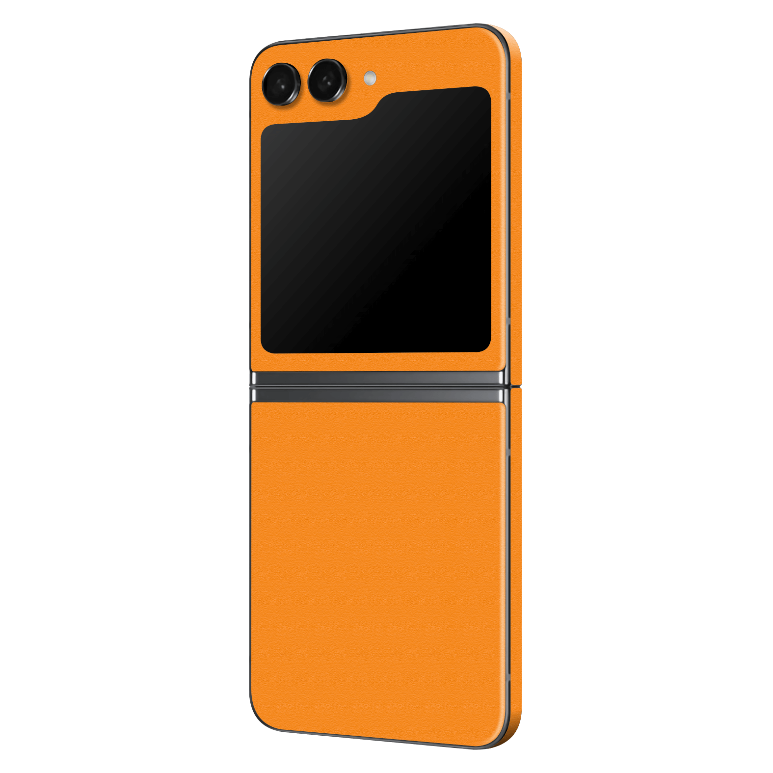 Samsung Galaxy Z Flip 5 (2023) Luxuria Sunrise Orange Matt 3D Textured Skin Wrap Sticker Decal Cover Protector by EasySkinz | EasySkinz.com