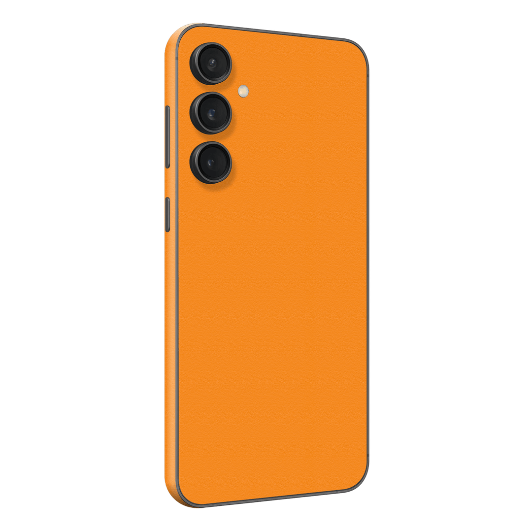Samsung Galaxy S23 (FE) Luxuria Sunrise Orange Matt 3D Textured Skin Wrap Sticker Decal Cover Protector by EasySkinz | EasySkinz.com