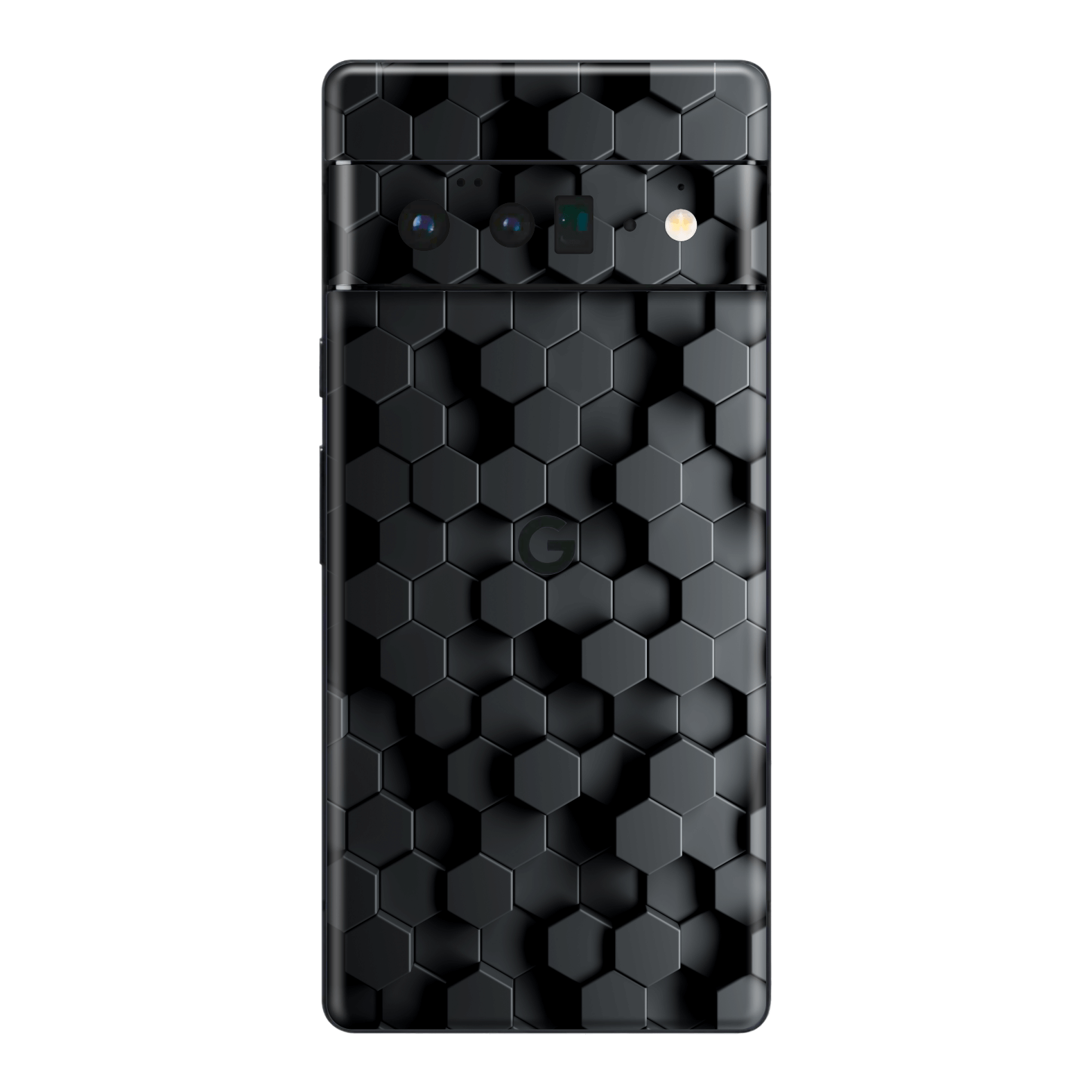 Google Pixel 6 Pro Print Printed Custom SIGNATURE Hexagonal Reaction Skin Wrap Sticker Decal Cover Protector by EasySkinz | EasySkinz.com