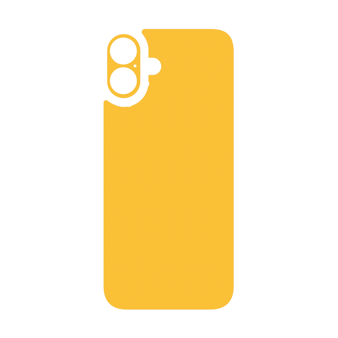 iPhone 16 Plus Qcaze - LUXURIA Tuscany Yellow Textured (Case + Skin Kit)