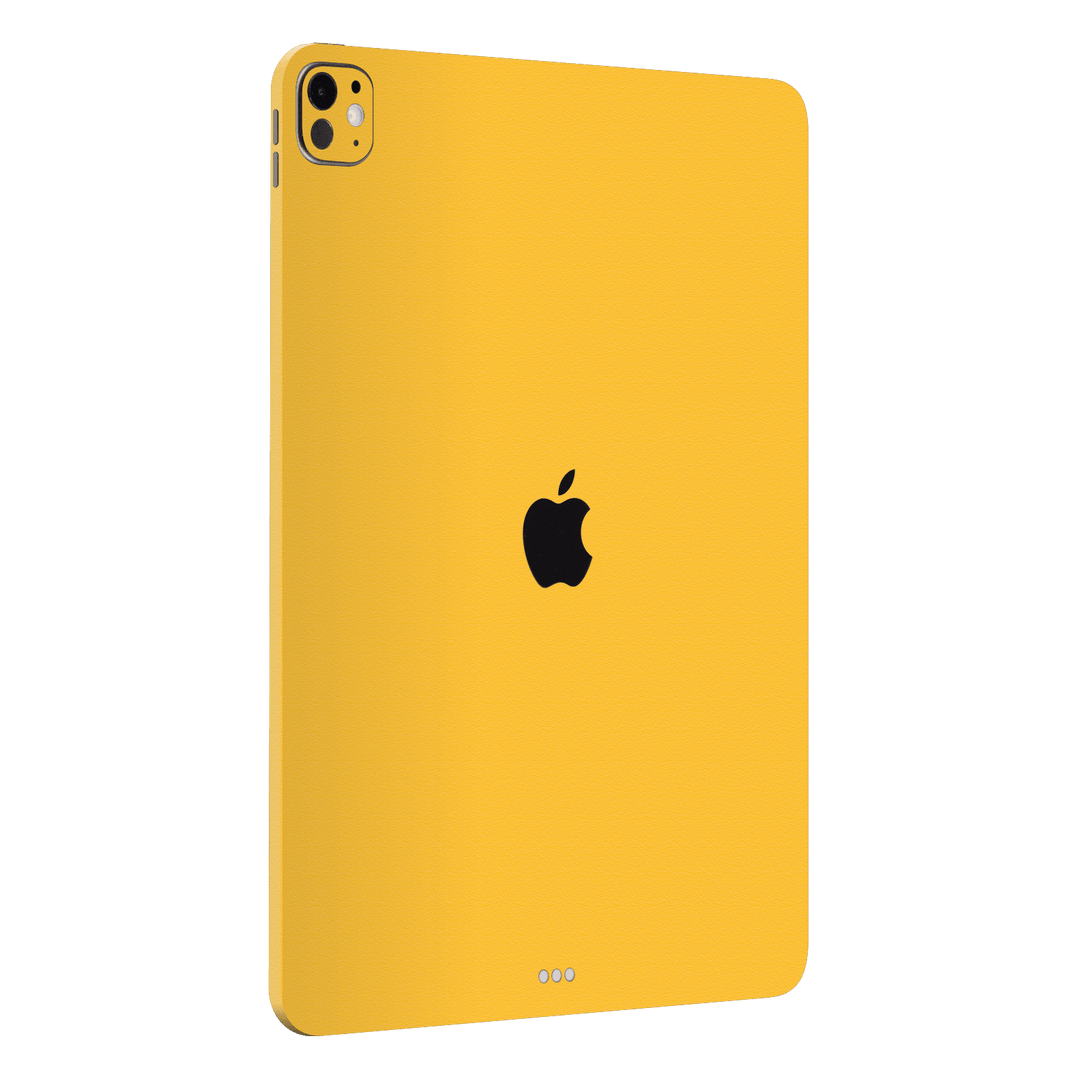 iPad Pro 11” (M4) Luxuria Tuscany Yellow Matt 3D Textured Skin Wrap Sticker Decal Cover Protector by QSKINZ | qskinz.com