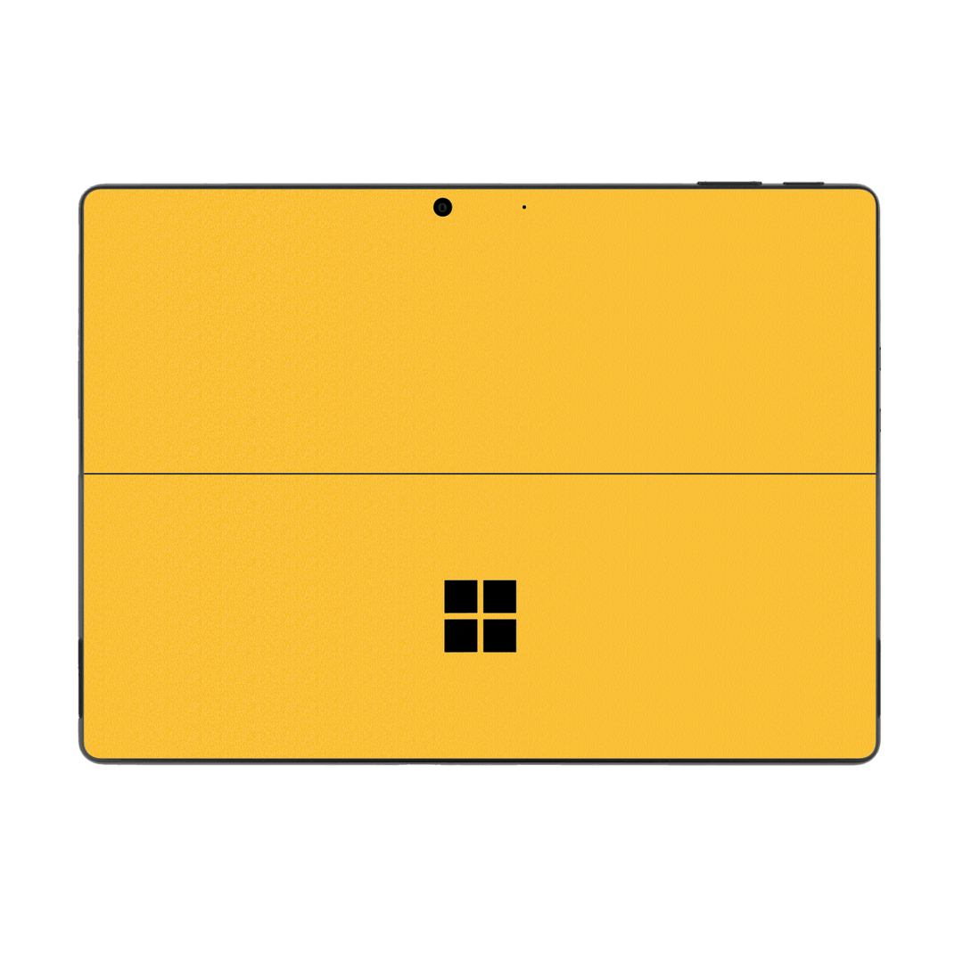 Microsoft Surface Pro 9 Luxuria Tuscany Yellow Matt 3D Textured Skin Wrap Sticker Decal Cover Protector by EasySkinz | EasySkinz.com