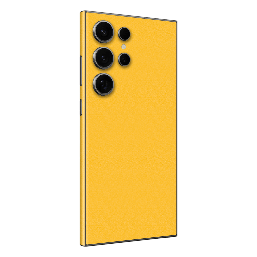 Samsung Galaxy S24 ULTRA Tuscany Yellow Skin, Wrap – Qskinz™