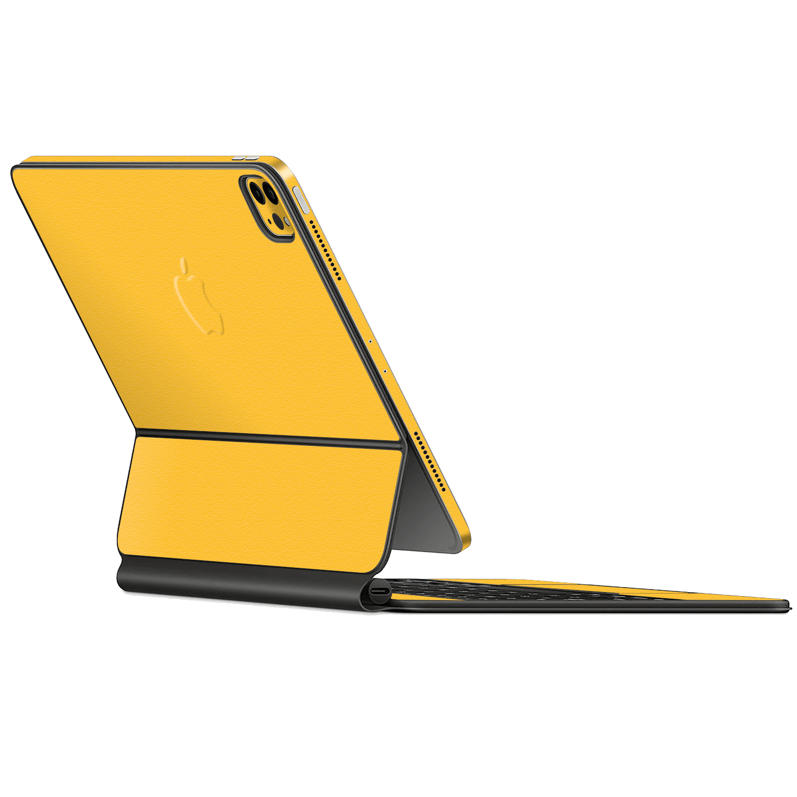 Magic Keyboard for iPad Pro 12.9" M2 (6th Gen, 2022) Luxuria Tuscany Yellow Matt 3D Textured Skin Wrap Sticker Decal Cover Protector by EasySkinz | EasySkinz.com