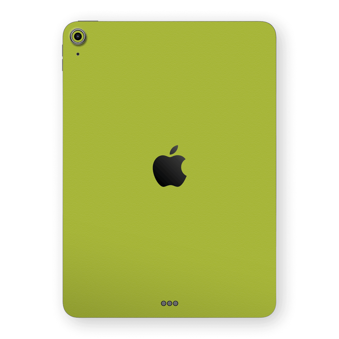 iPad Air 11” (M2) Luxuria Lime Green Matt 3D Textured Skin Wrap Sticker Decal Cover Protector by QSKINZ | qskinz.com