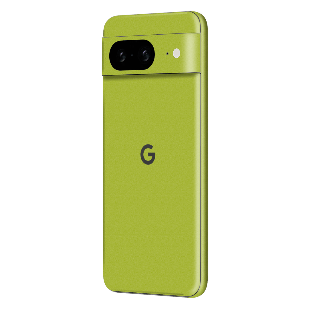 Google Pixel 8 (2023) Luxuria Lime Green Matt 3D Textured Skin Wrap Sticker Decal Cover Protector by EasySkinz | EasySkinz.com