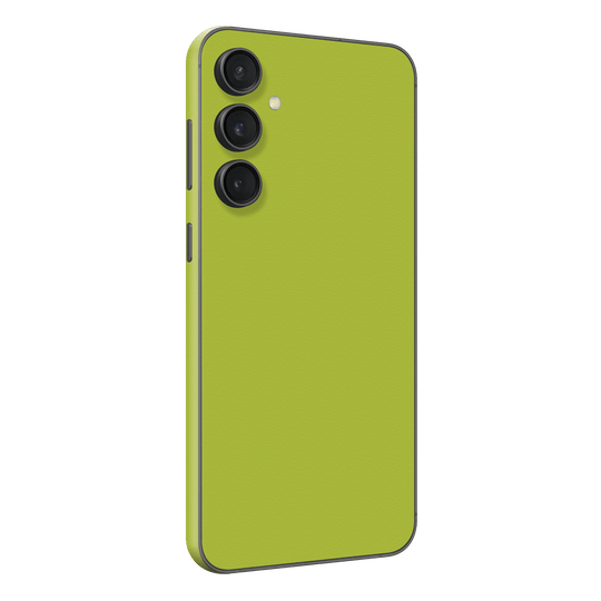 Samsung Galaxy S23 (FE) Luxuria Lime Green Matt 3D Textured Skin Wrap Sticker Decal Cover Protector by EasySkinz | EasySkinz.com