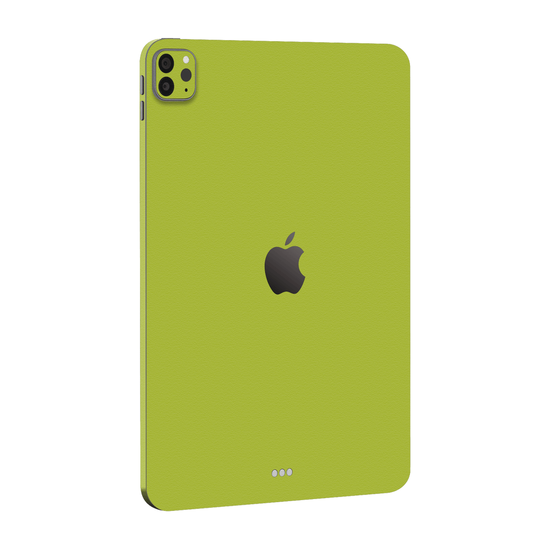 iPad PRO 12.9" (2021) Luxuria Lime Green Matt 3D Textured Skin Wrap Sticker Decal Cover Protector by EasySkinz | EasySkinz.com