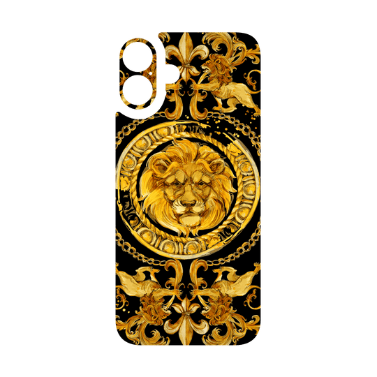 iPhone 16 Plus Qcaze - SIGNATURE Baroque Gold Ornaments (Case + Skin Kit)