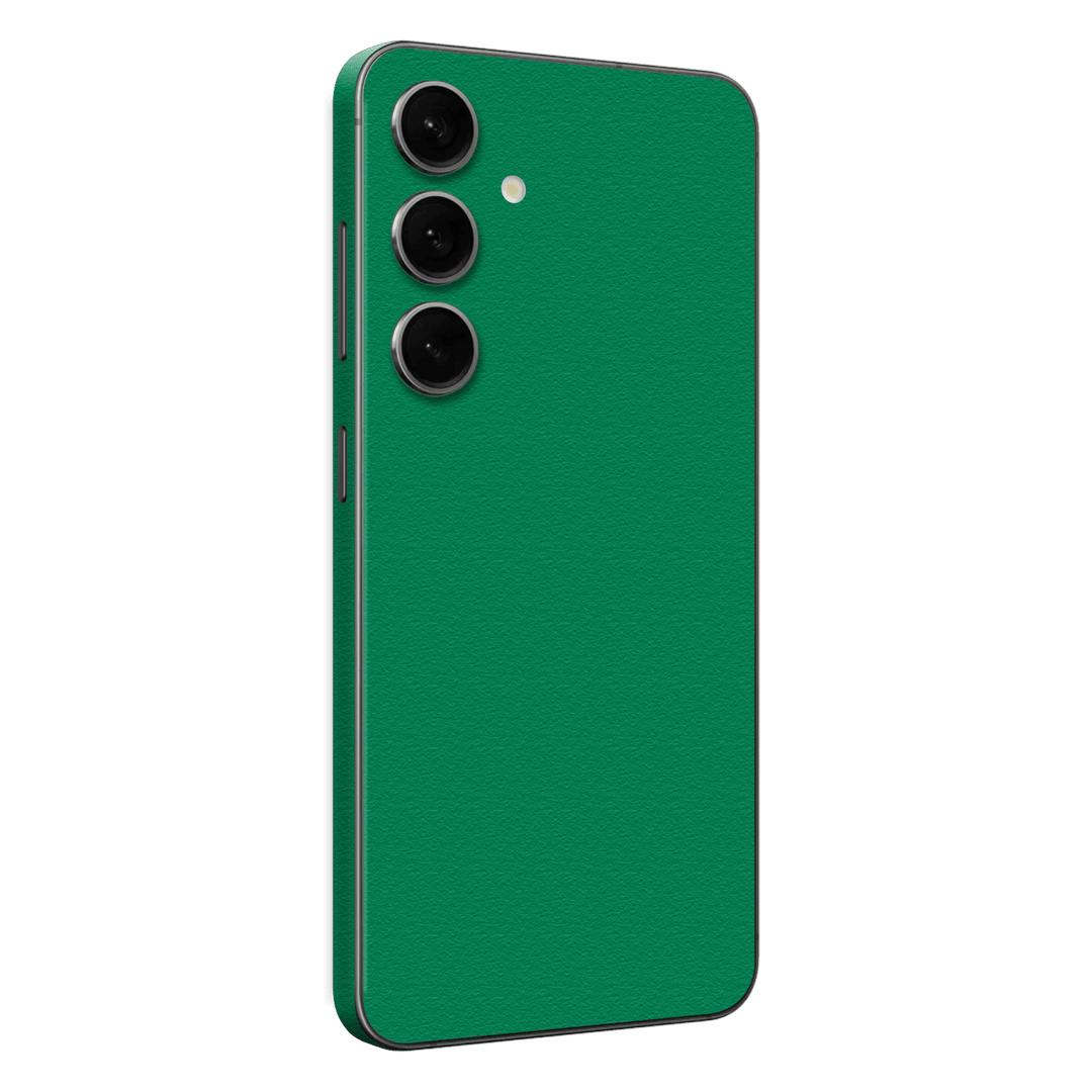 Samsung Galaxy S24+ PLUS Luxuria Veronese Green 3D Textured Skin Wrap Sticker Decal Cover Protector by EasySkinz | EasySkinz.com