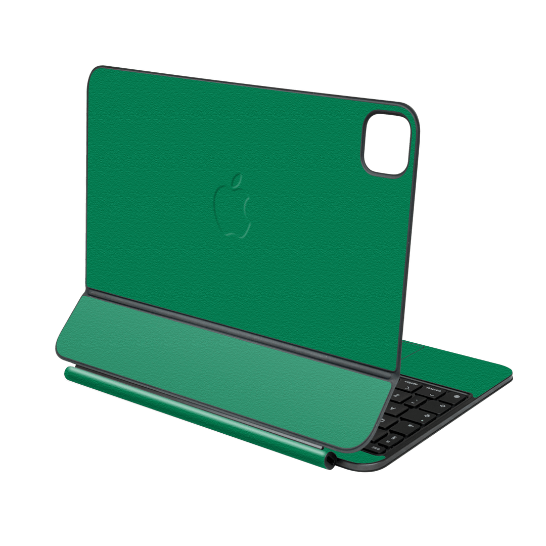 Magic Keyboard for iPad PRO 11” (M4, 2024) Luxuria Veronese Green 3D Textured Skin Wrap Sticker Decal Cover Protector by QSKINZ | qskinz.com