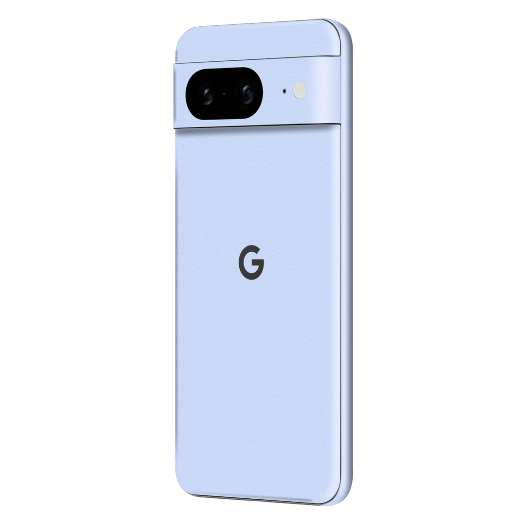 Google Pixel 8 (2023) Luxuria August Pastel Blue 3D Textured Skin Wrap Sticker Decal Cover Protector by EasySkinz | EasySkinz.com