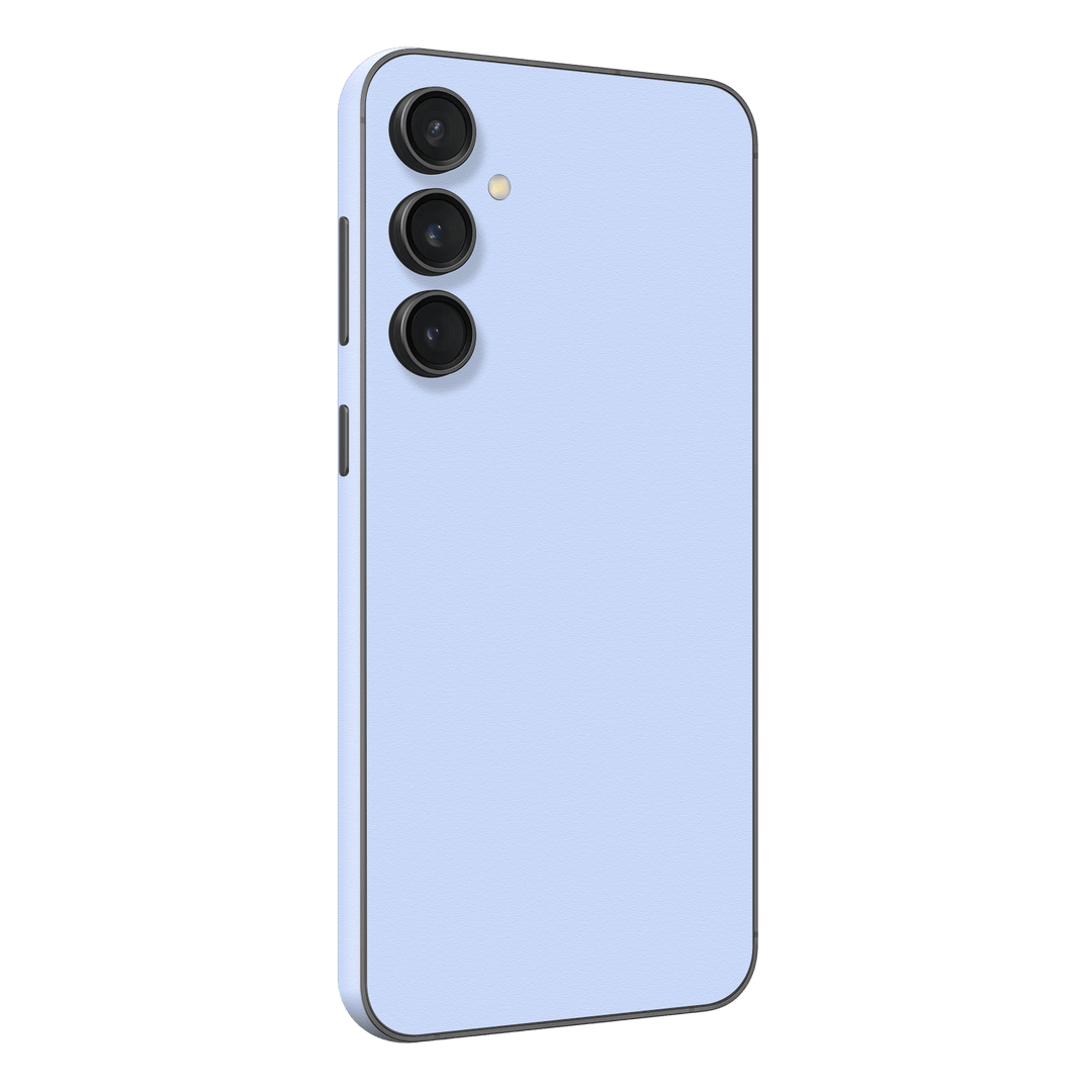 Samsung Galaxy S23 (FE) Luxuria August Pastel Blue 3D Textured Skin Wrap Sticker Decal Cover Protector by EasySkinz | EasySkinz.com