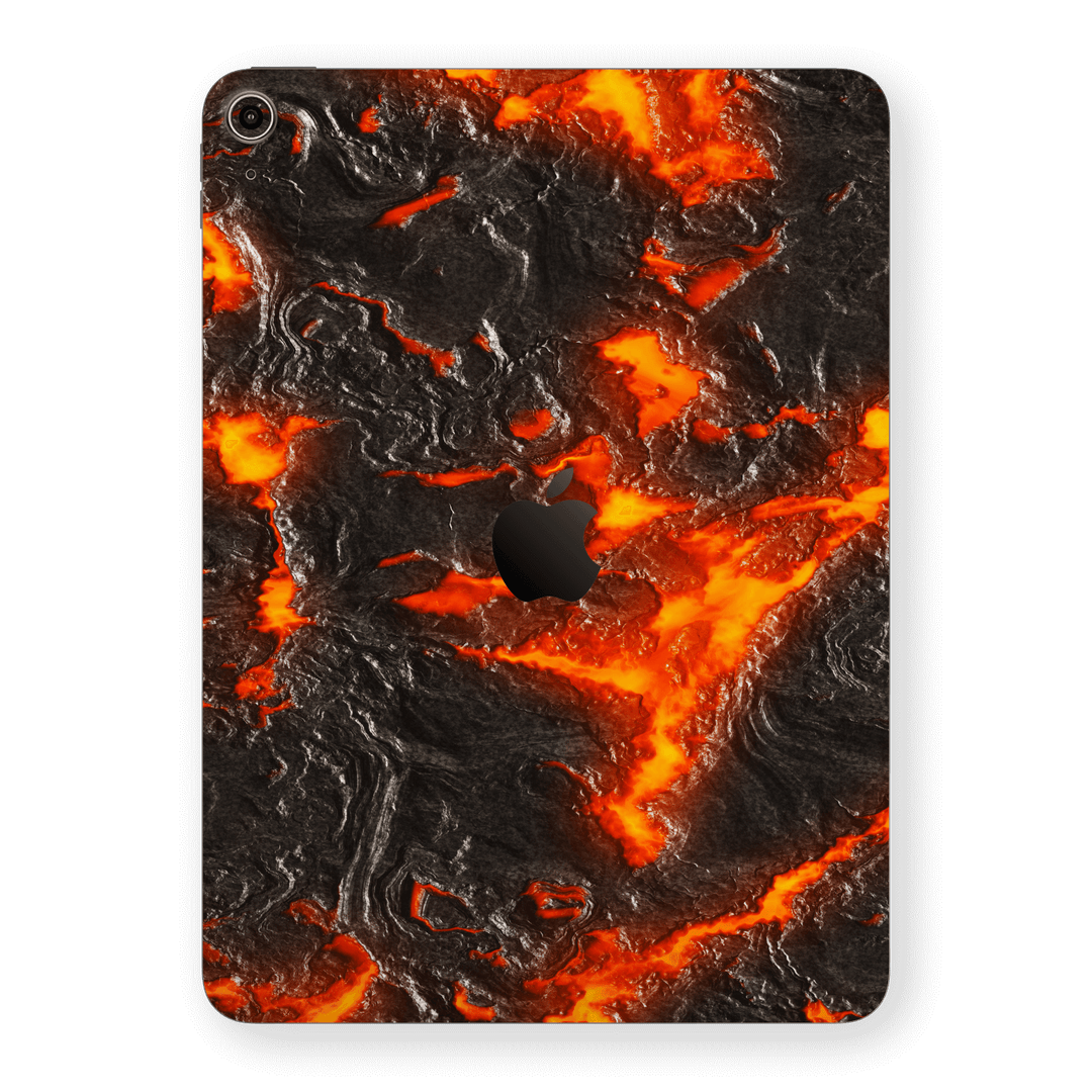 iPad 10.9” (10th Gen, 2022) Print Printed Custom SIGNATURE Magma Lava Skin Wrap Sticker Decal Cover Protector by EasySkinz | EasySkinz.com