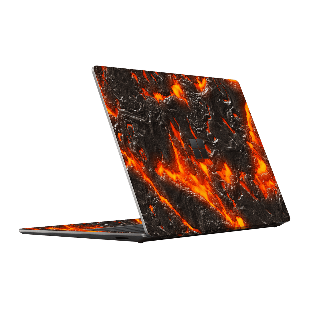 Microsoft Surface Laptop 5, 13.5” Print Printed Custom SIGNATURE Magma Lava Skin Wrap Sticker Decal Cover Protector by EasySkinz | EasySkinz.com