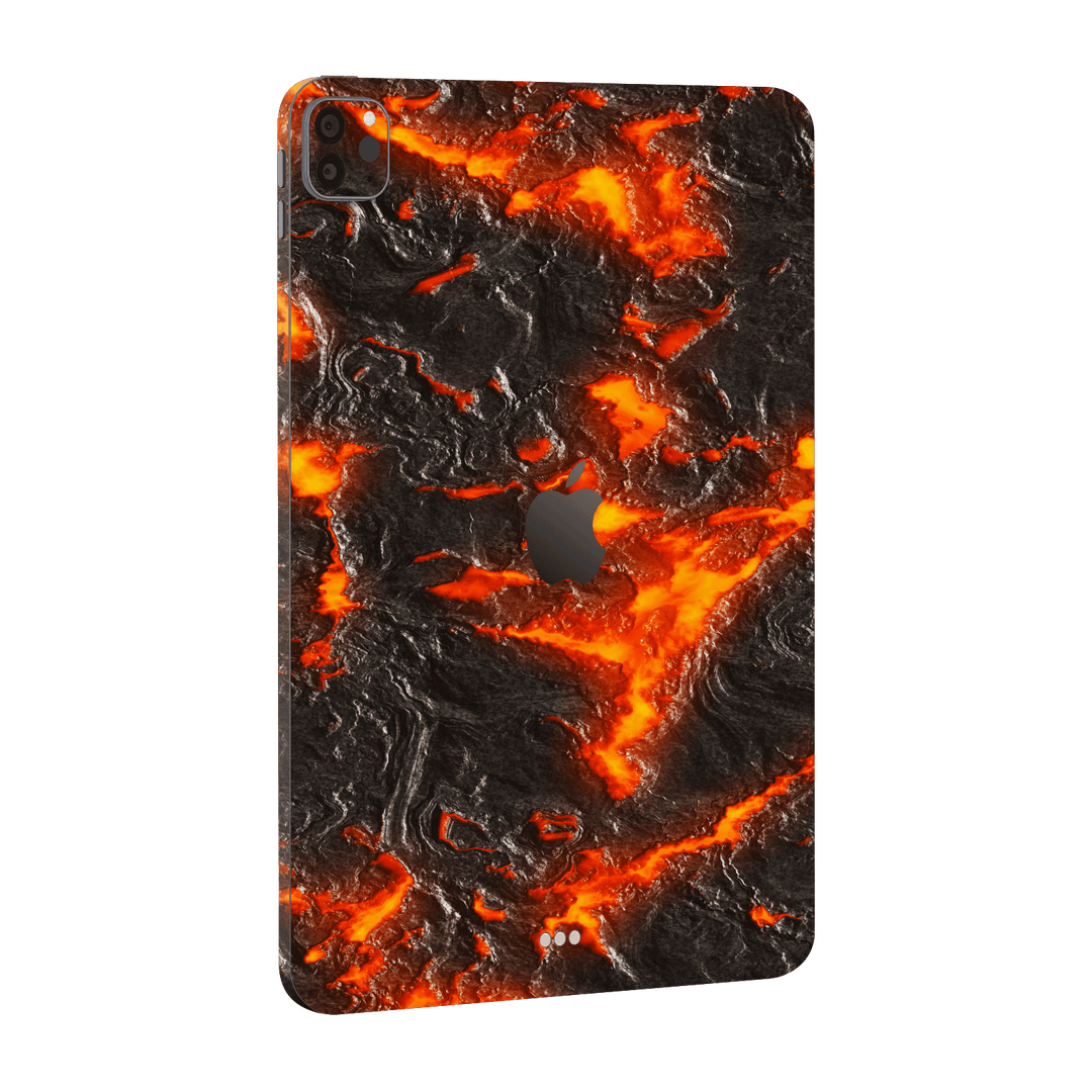 iPad PRO 12.9" (2020) Print Printed Custom SIGNATURE Magma Lava Skin Wrap Sticker Decal Cover Protector by EasySkinz | EasySkinz.com