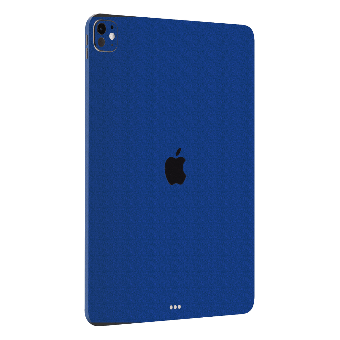 iPad Pro 11” (M4) Luxuria Admiral Blue 3D Textured Skin Wrap Sticker Decal Cover Protector by QSKINZ | qskinz.com